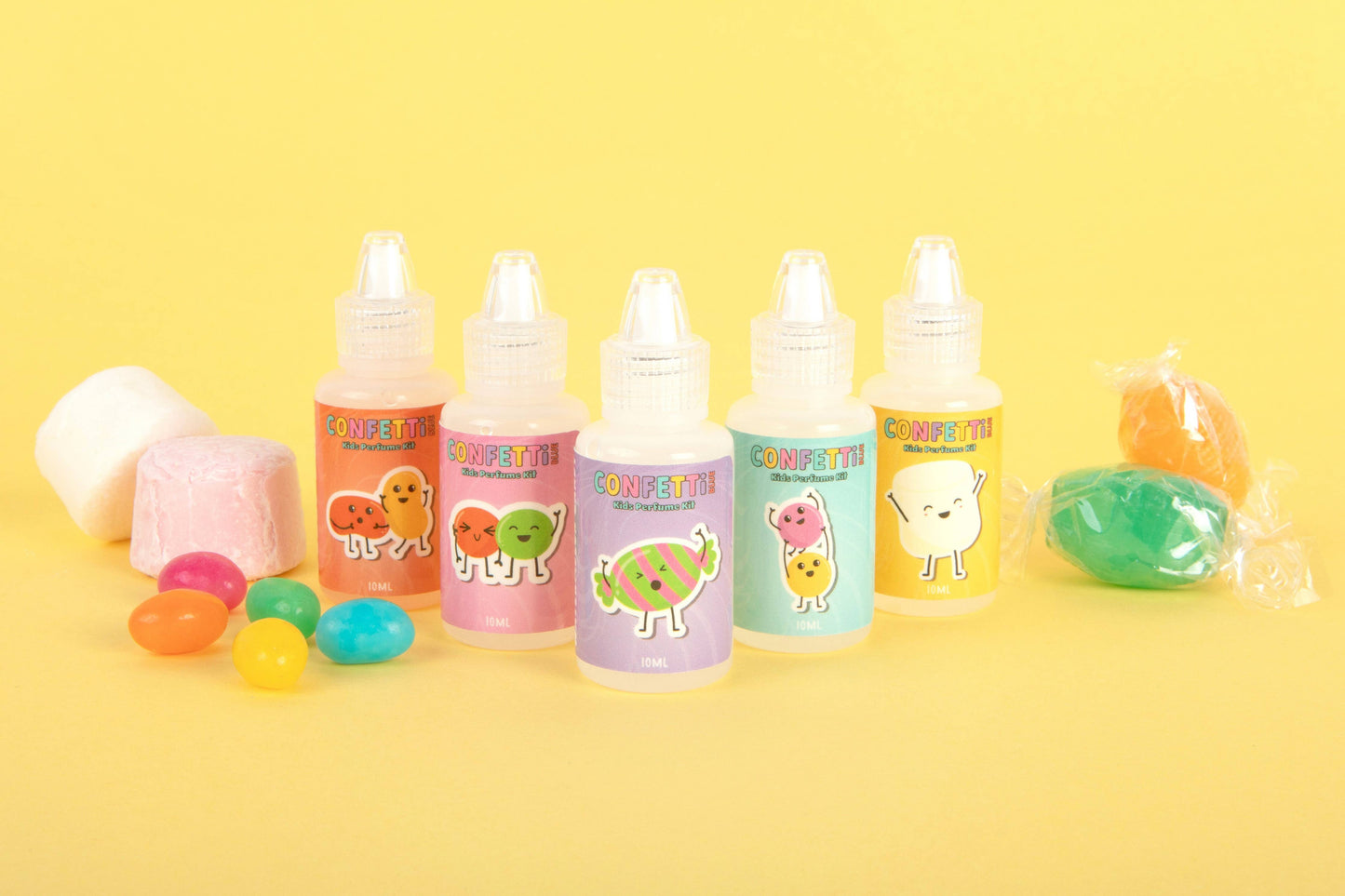 Confetti Blue Candy Scented Perfume Making Kit