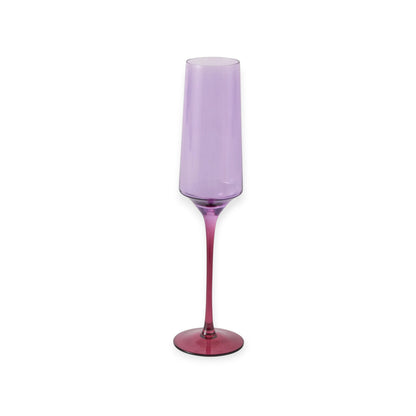 Kip & Co Champagne Glass, Lilac Fiesta 2 Piece Set
