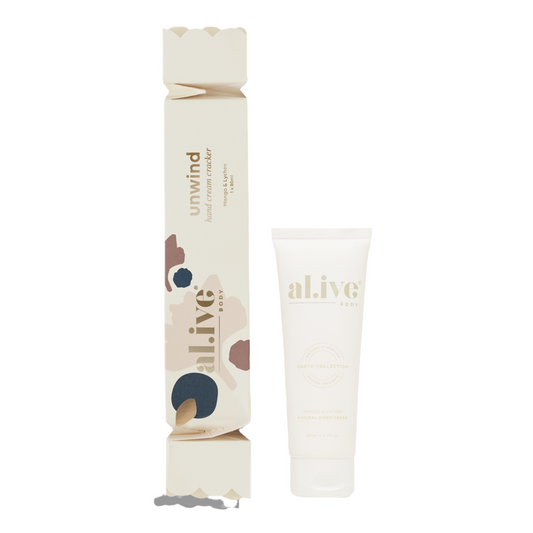 Al.ive Unwind Mango & Lychee Hand Cream Cracker