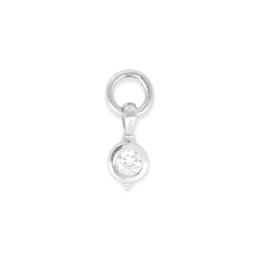 ToniMay Drop Earring Charm, Silver