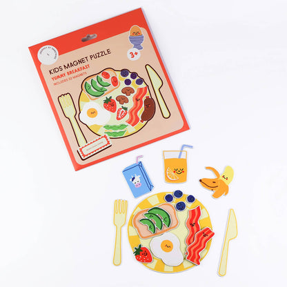 Journey Of Something Kids Magnet Puzzle, Yummy Breakfast