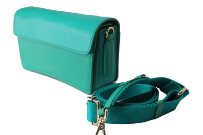 Adessa Biella Leather Bag, Emerald Green