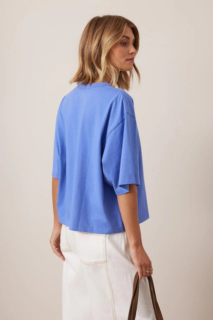 Ceres Life Phoebe Premium Tee, Vintage Blue