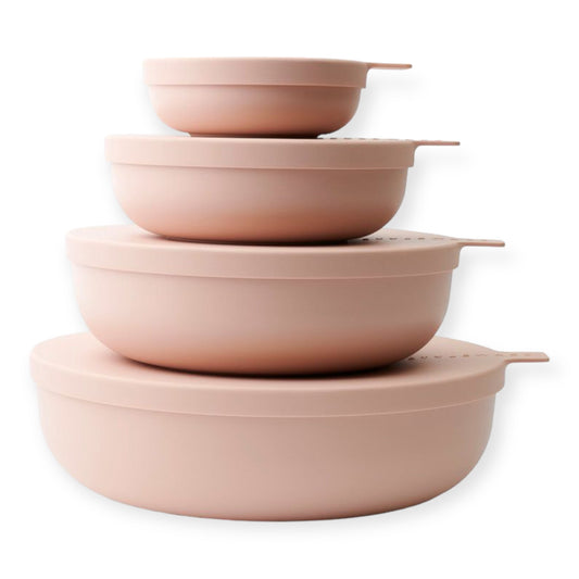Styleware Nesting Bowl 4 Piece, Blush