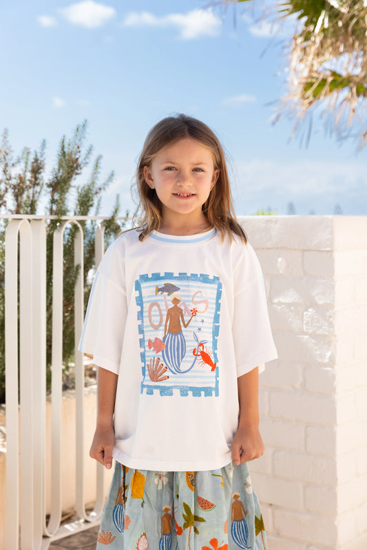 Olas Supply Co. By The Sea Tee Tshirt, Mini