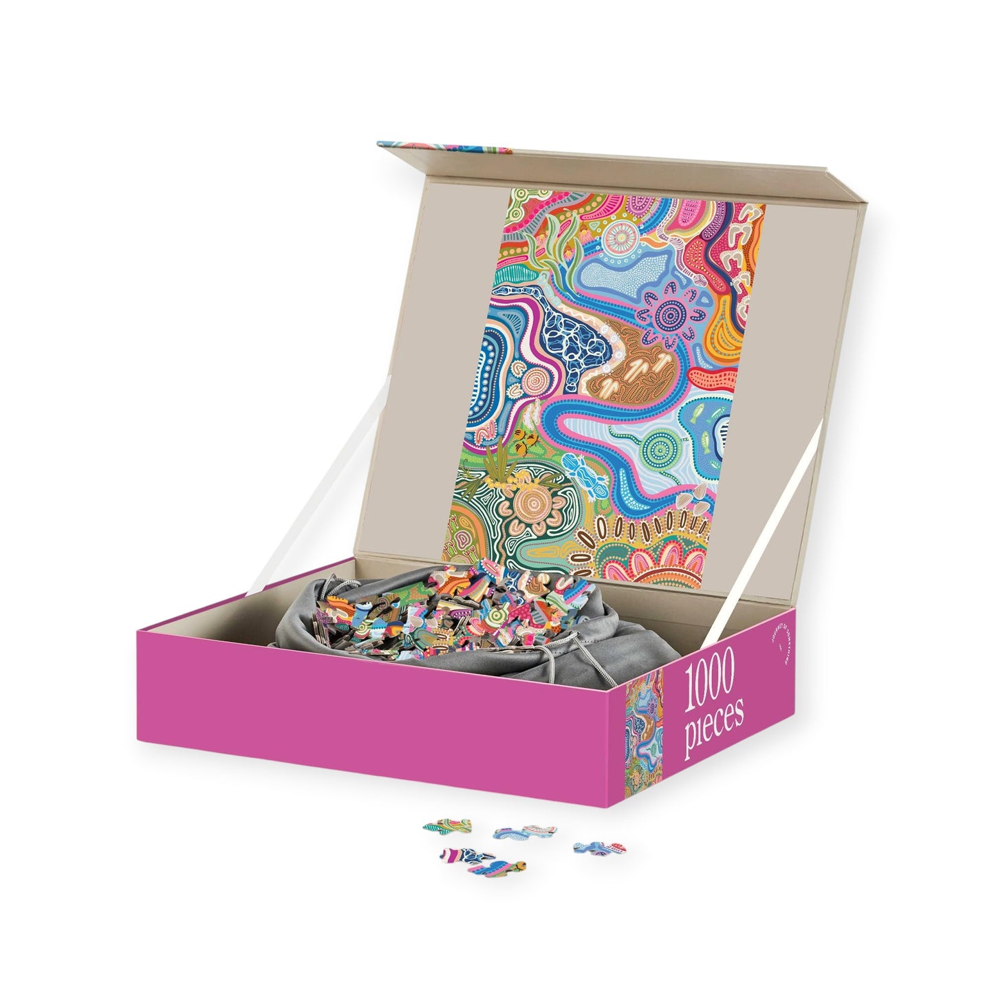 Journey Of Something 1000 Piece Jigsaw Puzzle, Colourful Life
