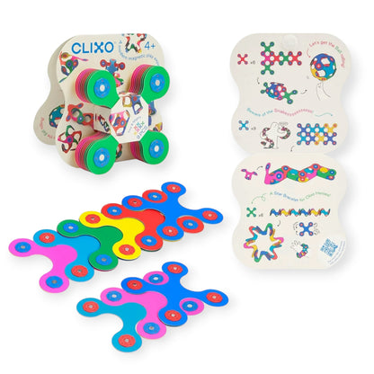 Clixo Tiny & Mighty Classic
Magnetic Pack, 9 pieces