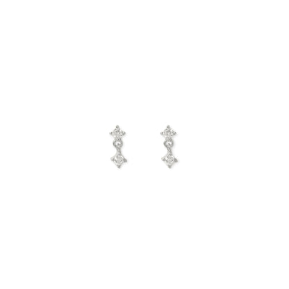 Arms Of Eve Liat Gold Earrings, Silver