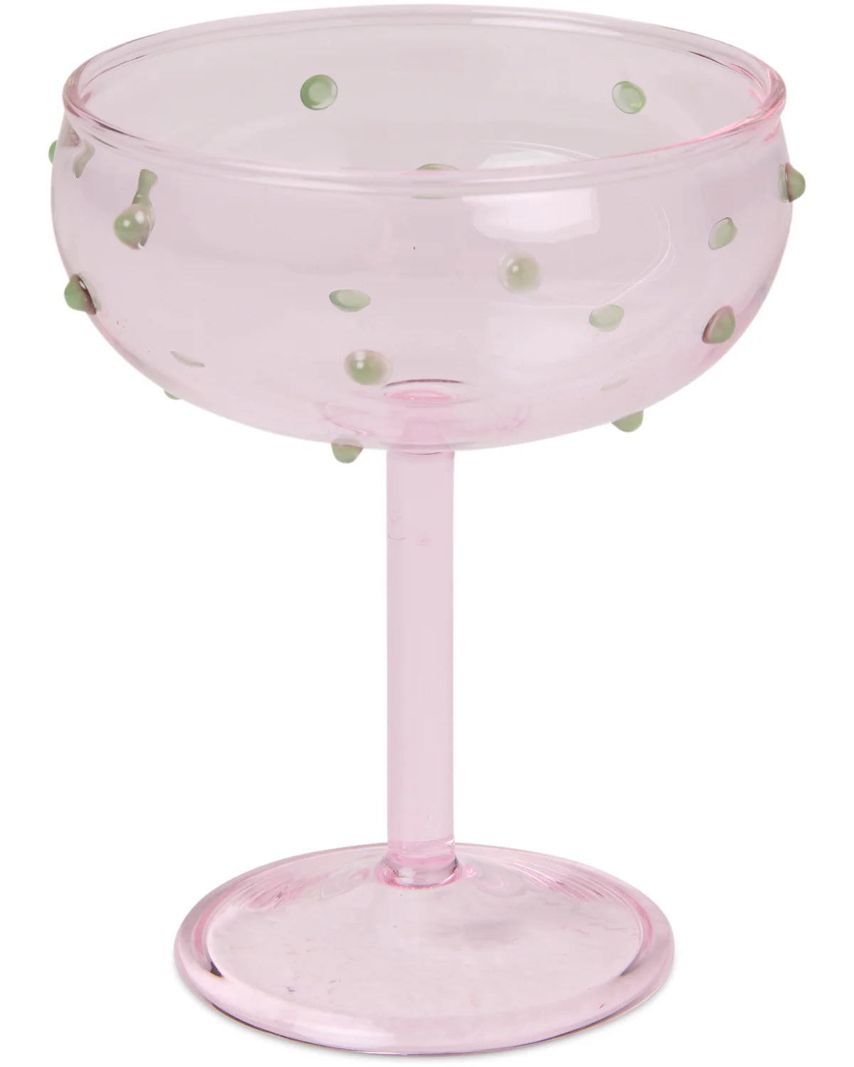 Kip & Co Mint Chip Champagne Glass, 2 Piece Set