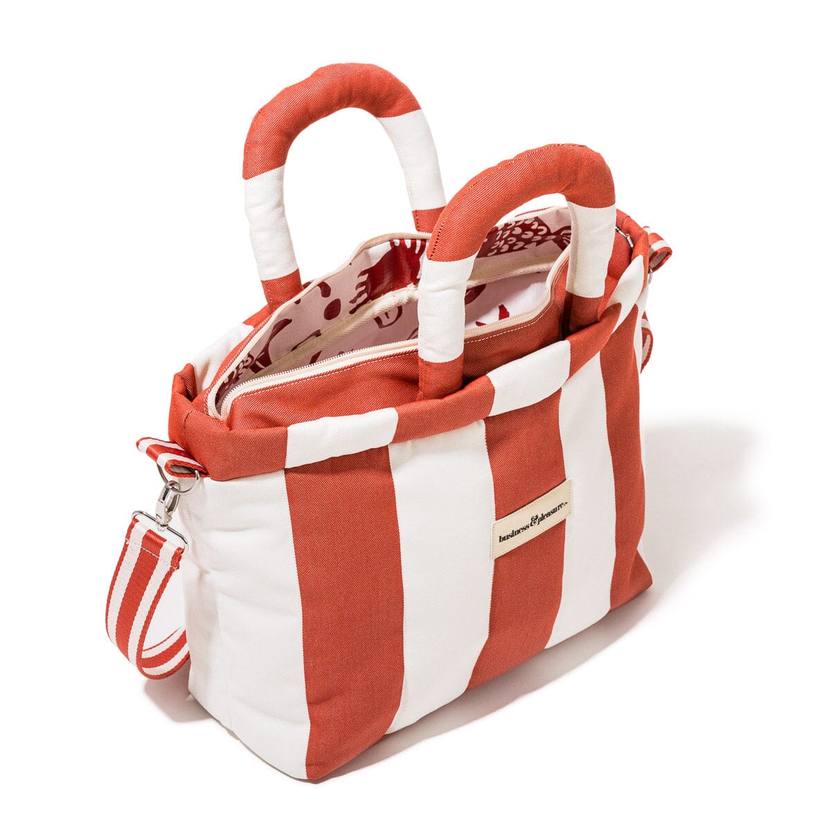 Business and Pleasure The Cloud Cooler Tote Bag, Le Sirenuse Stripe