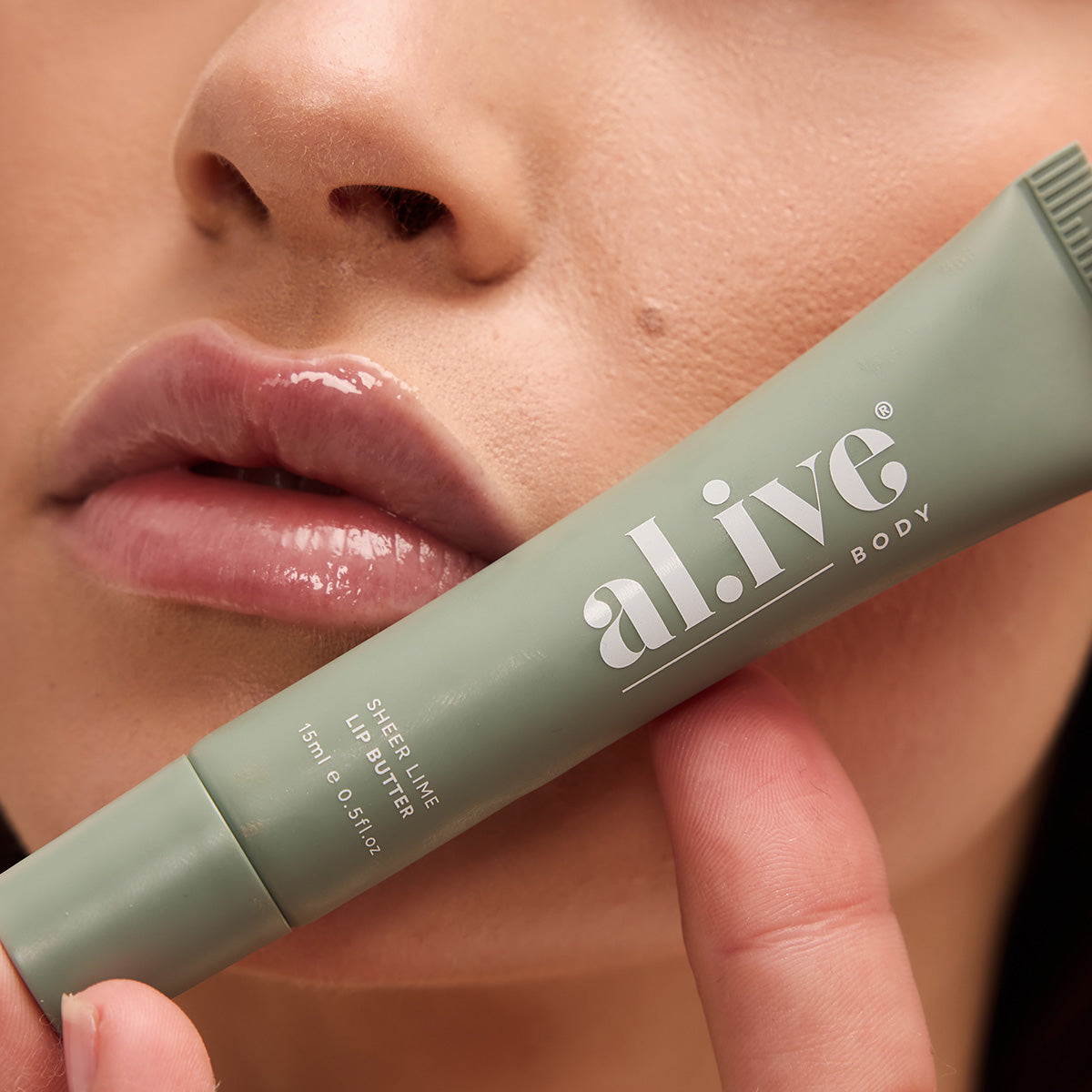 Al.ive Tinted Lip Butter, Sheer Lime