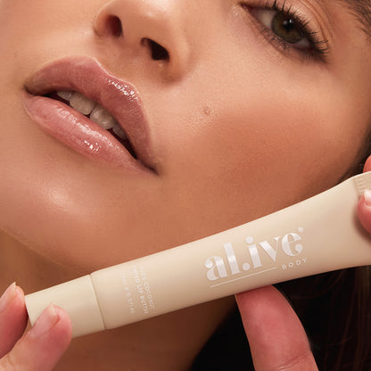 Al.ive Tinted Lip Butter, Nude Coconut