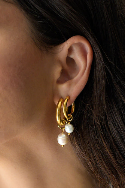 Indigo & Wolfe Allegra Earrings, Gold