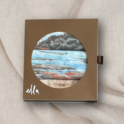 Ella Boylan Art 3 Pack Tea Towels, Seascapes