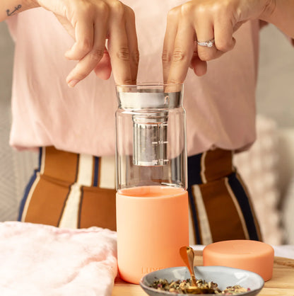 Luxey Cup Silver Tea Strainer