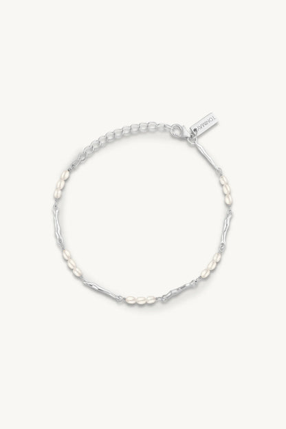 ToniMay Aphrodite Pearl Bracelet, Silver