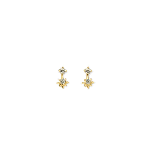 Arms Of Eve Bonnie Stud Earrings, Gold