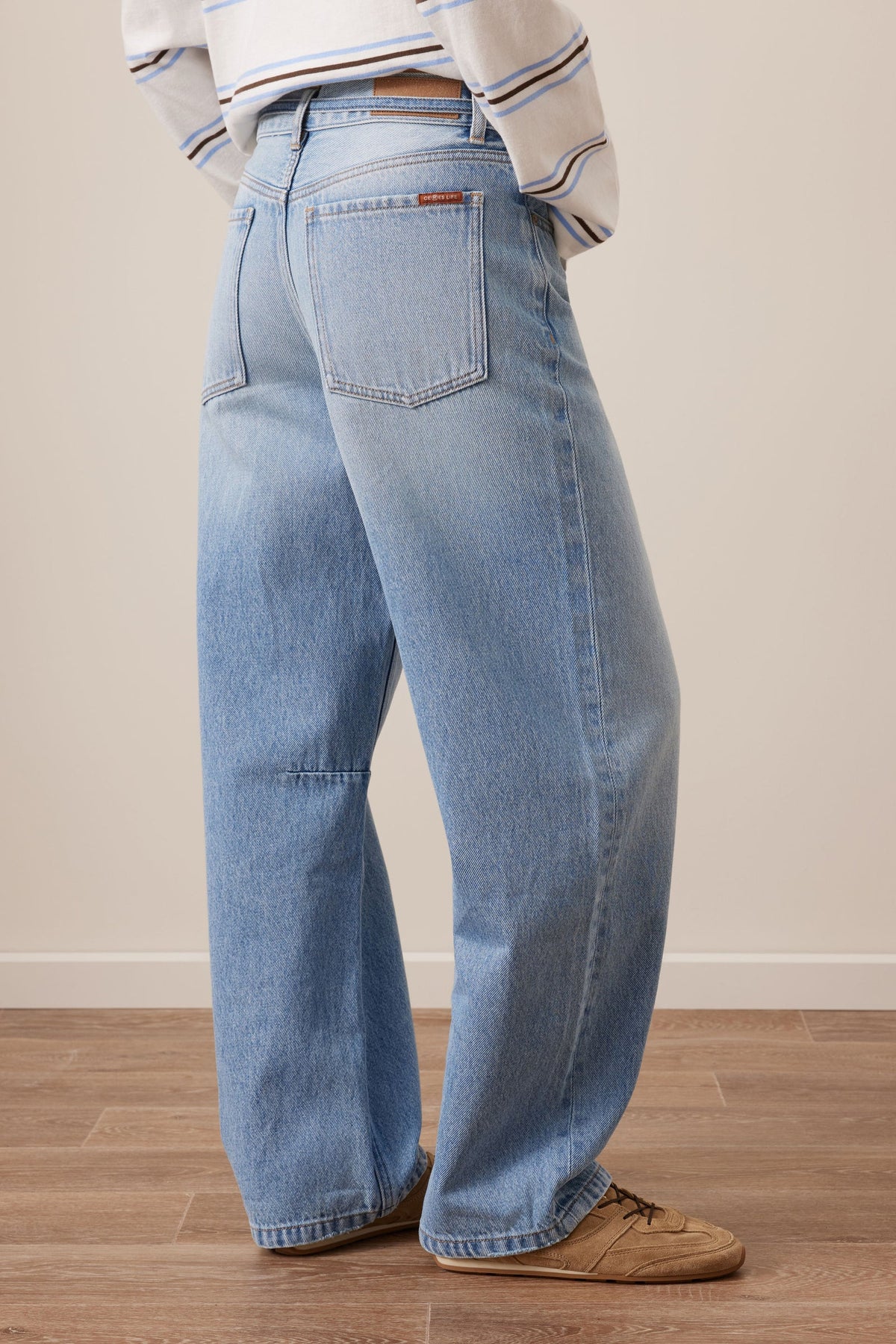 Ceres Life 90s Barrel Jean, Vintage Blue