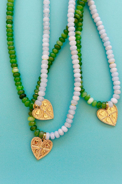 Mosk Melbourne Necklace, Sea Kiss