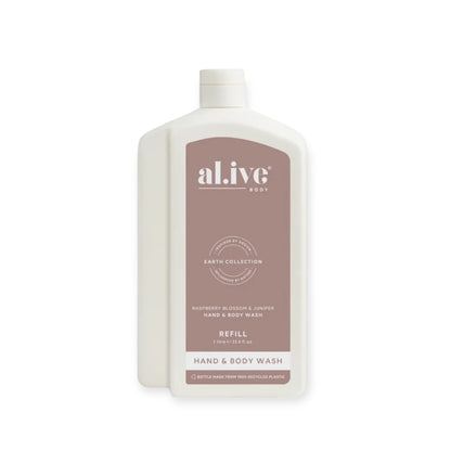 Al.ive Hand & Body Wash Refill, Rasberry Blossom & Juniper