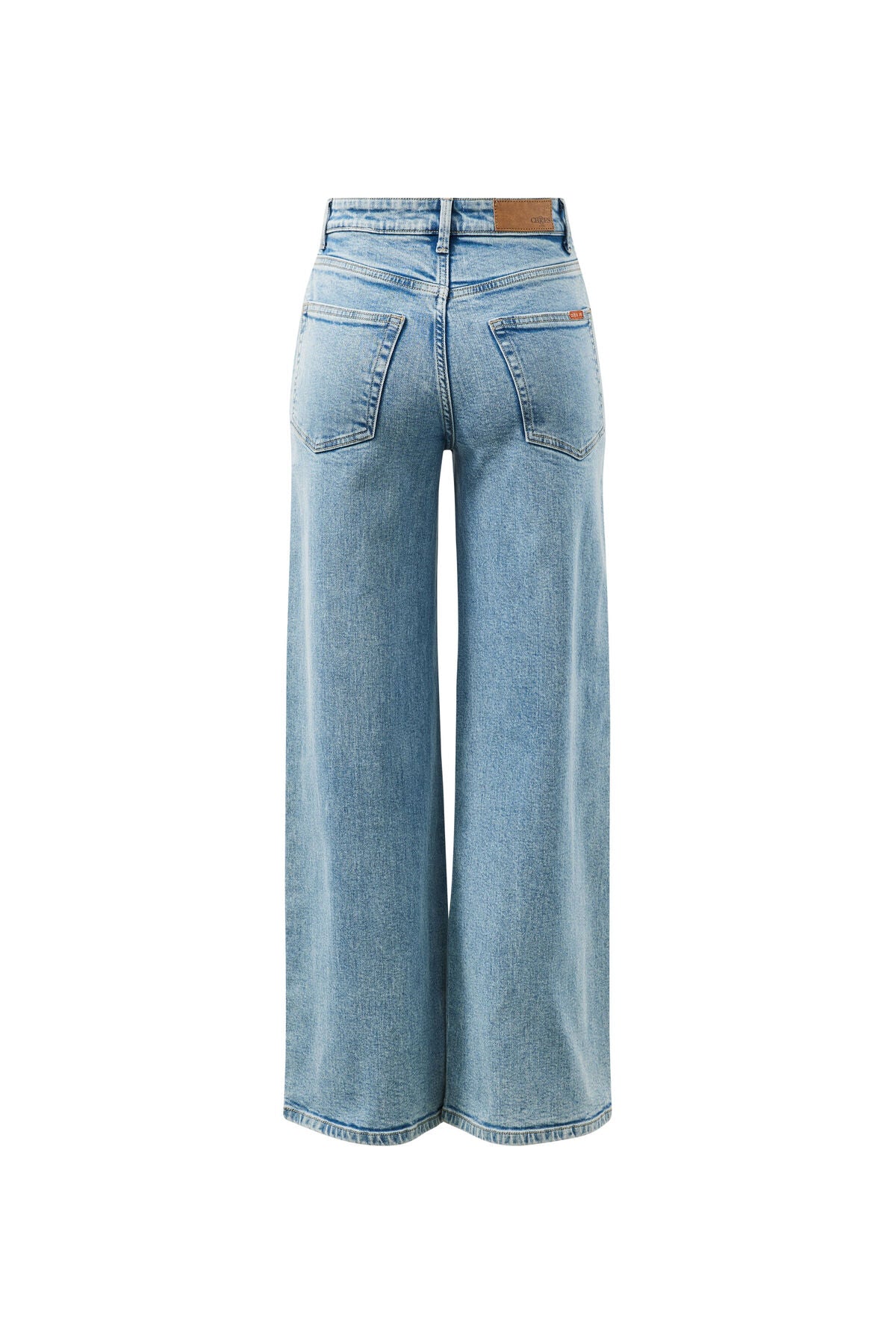 Ceres Life Evie Wide Leg Jean, Mid Vintage Blue