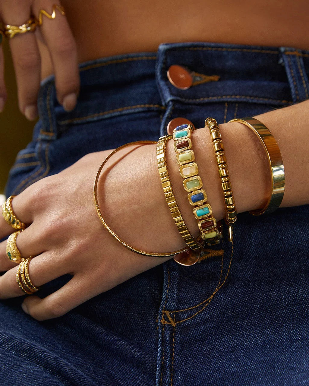 Arms Of Eve Elkie Bracelet, Gold