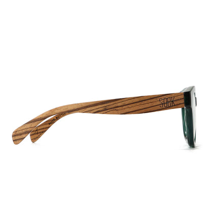 Soek Alive Blue Light Magnifying Reader, Bottle Green