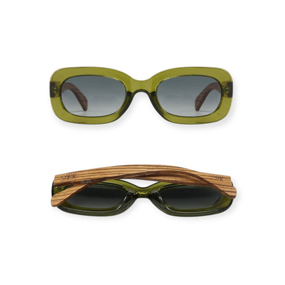 Soek Vibe Moss Sunglasses, Khaki