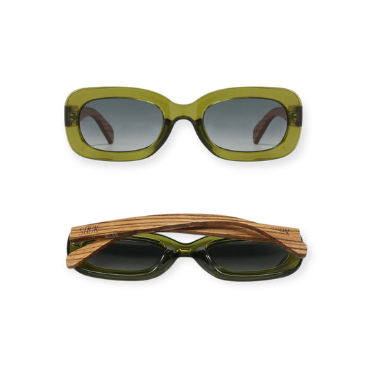 Soek Vibe Moss Sunglasses, Khaki