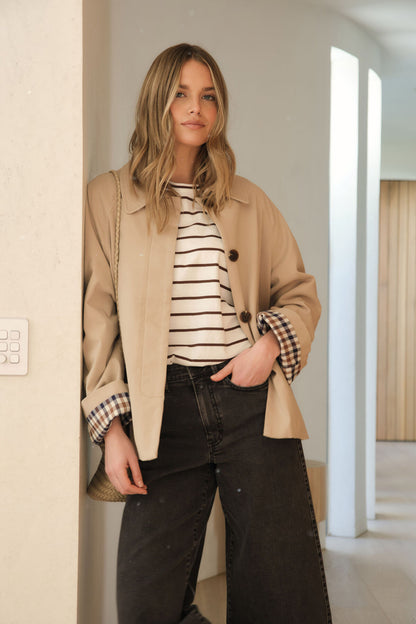 Ceres Life Pia Coat, Sand