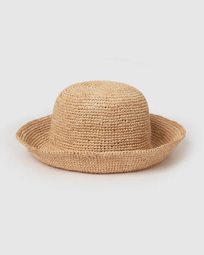 Arms Of Eve Mirabel Bucket Hat, Light Natural