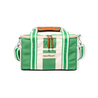 Business and Pleasure The Premium Cooler Bag, Crew Canyon Green Stripe