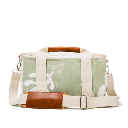Business and Pleasure The Premium Cooler Bag, Benoît Jade Green Jacquard