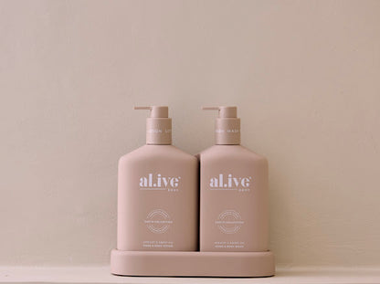 Al.ive DUO 500ml, Apricot & Sweet Fig