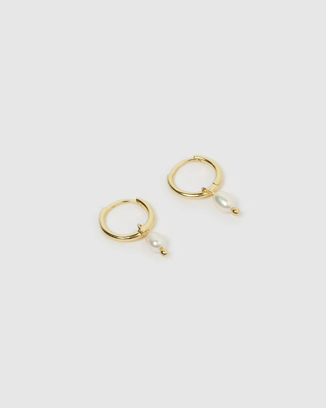 Arms Of Eve Cordelia Pearl Earrings, Gold