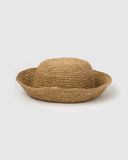 Arms Of Eve Mirabel Bucket Hat, Dark Natural
