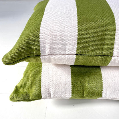 Carnival Homewares Outdoor Cushion, Sprout Deck Stripe