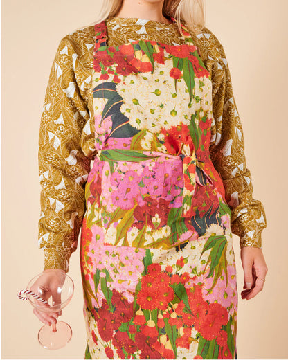 Kip & Co Apron, Australian Bush Blossom