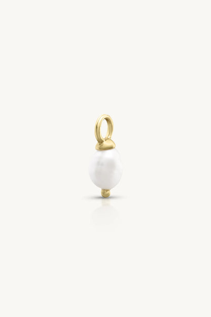 ToniMay Pearl Earring Charm, Gold