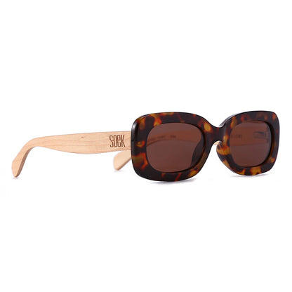 Soek Vibe Toffee Sunglasses, Tortoiseshell
