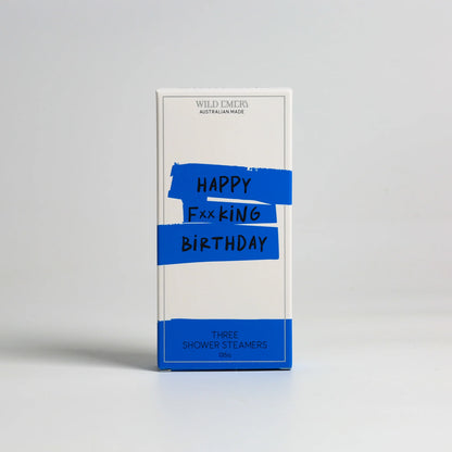Wild Emery Shower Steamer, Happy Fxxking Birthday