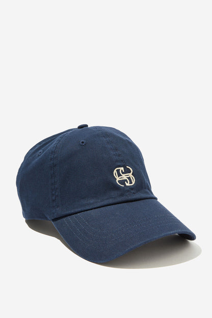 Ceres Life Pip Everyday Cap, Navy Ecru