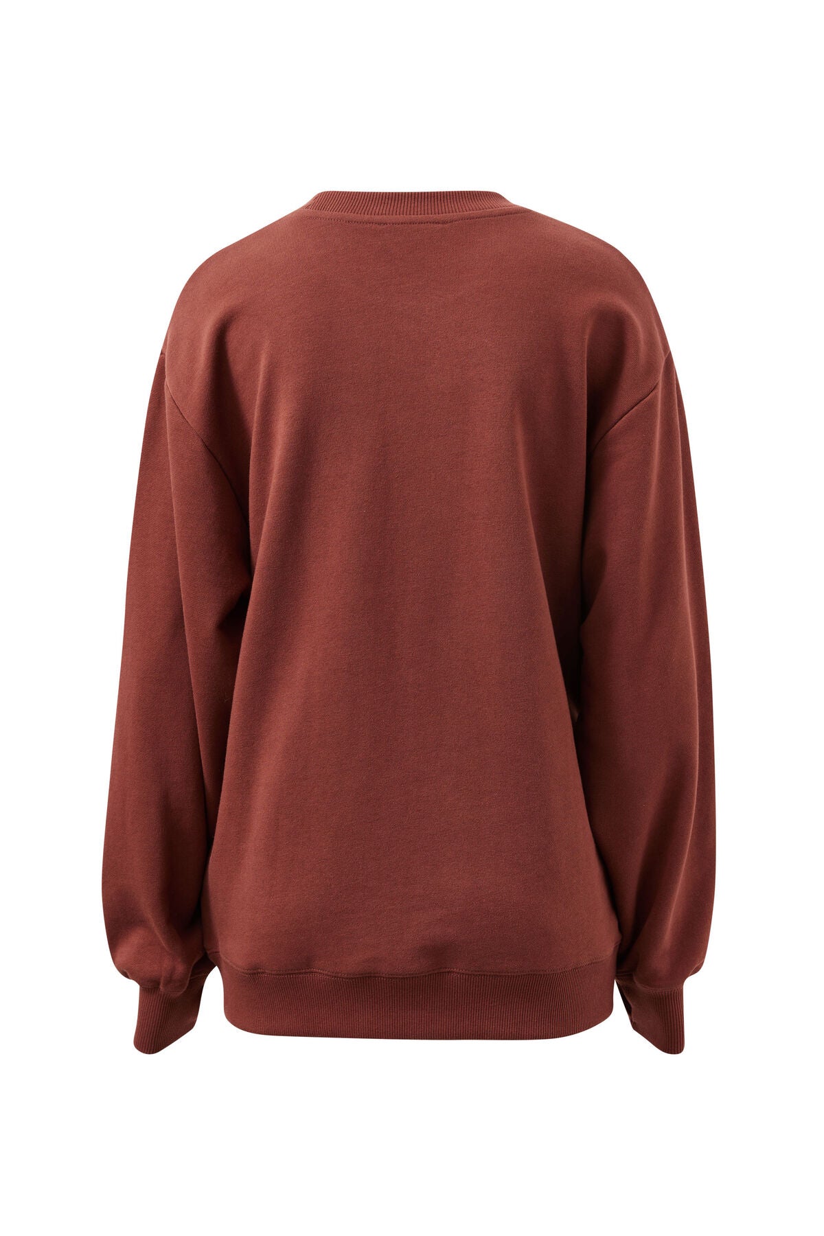 Ceres Life Isla Oversized Slouchy Crew, Burnt Toffee