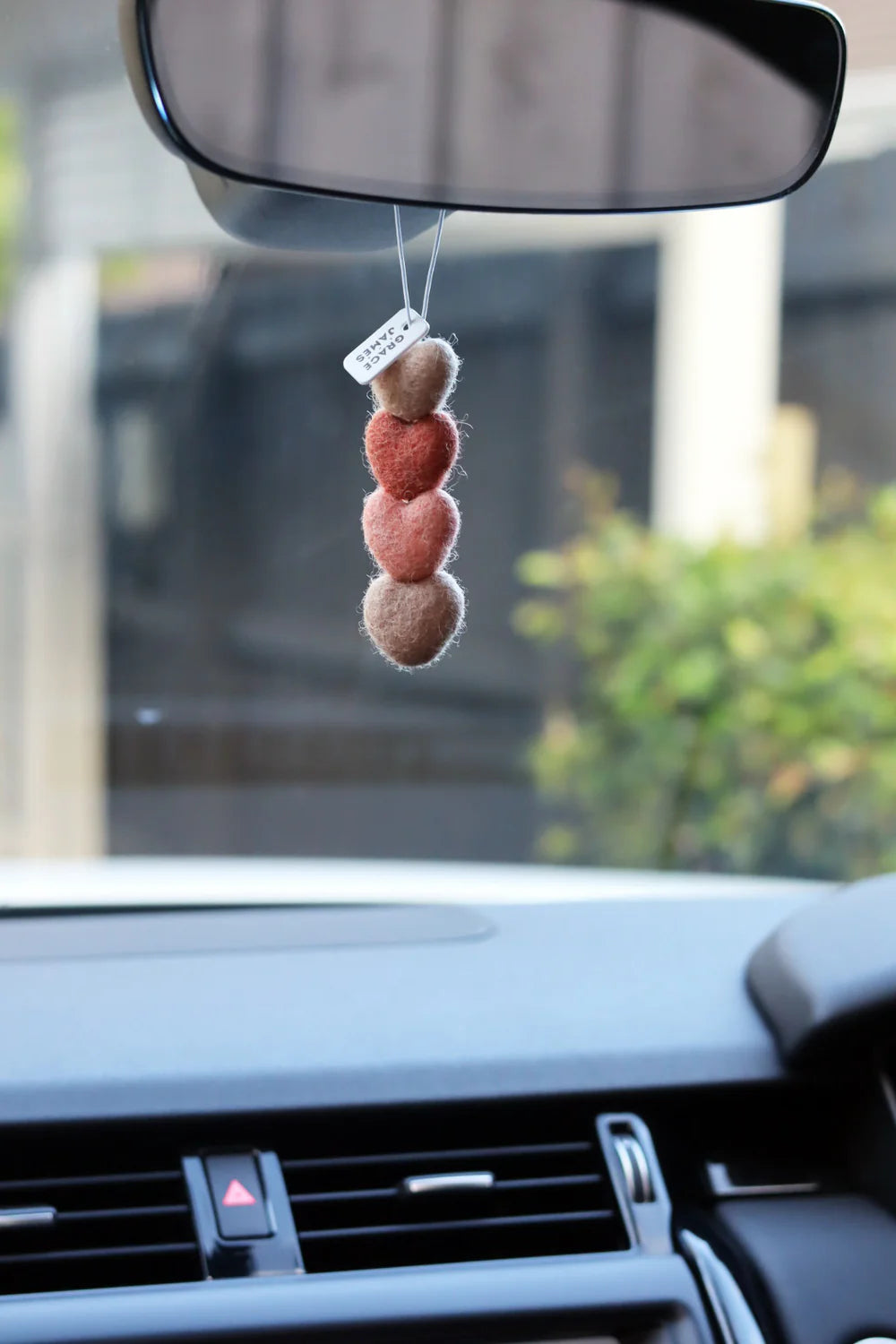 Grace and James Bloom Collection Felt Air Freshener, Passionfruit & Vanilla Sorbet