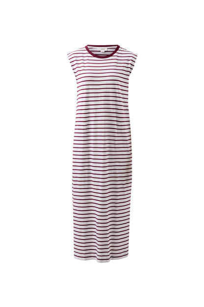 Ceres Life Paloma Dress, Pomegranate Stripe