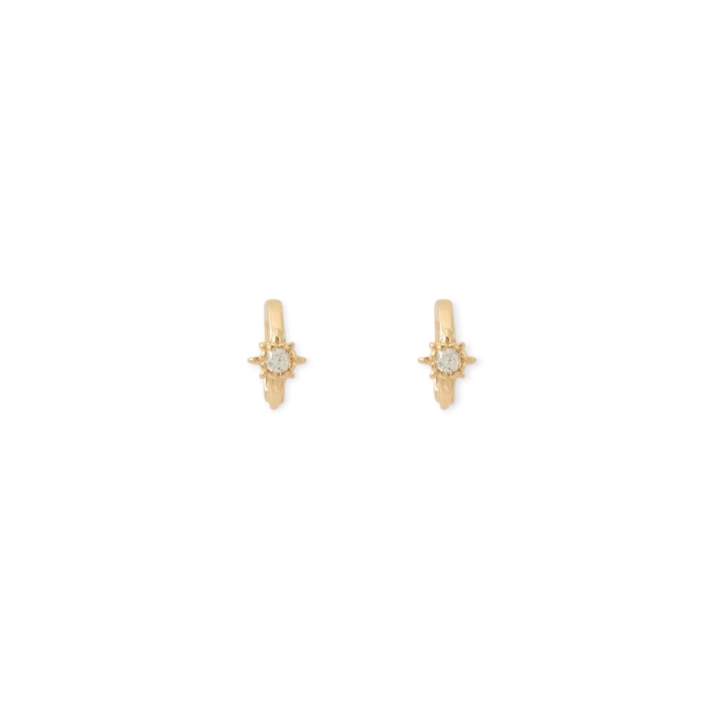 Arms Of Eve Nova Huggie Earrings, Gold
