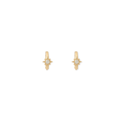 Arms Of Eve Nova Huggie Earrings, Gold