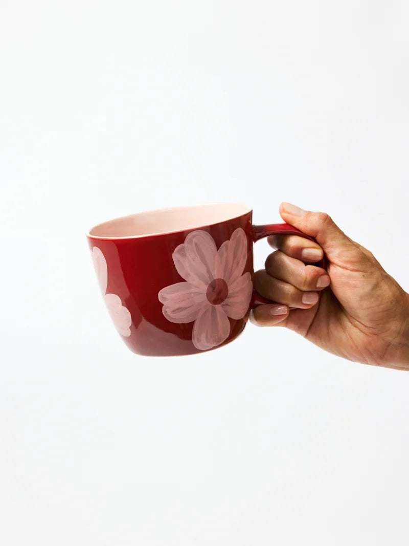 Jones & Co Chino Mug, Boss Daisy Wine