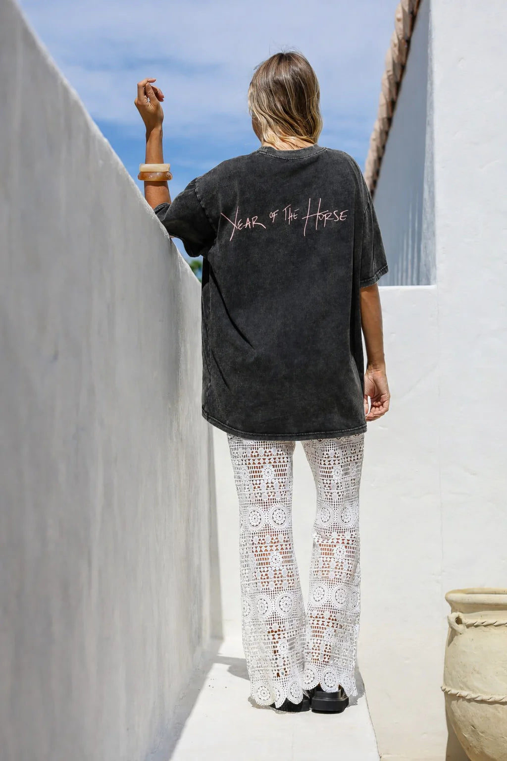 Peach & Parla Year of the Horse Tee