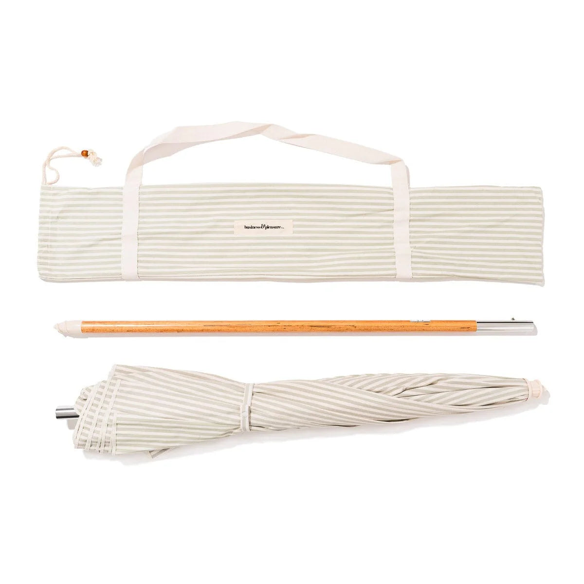 Business and Pleasure Rio Umbrella, Lauren’s Sage Stripe